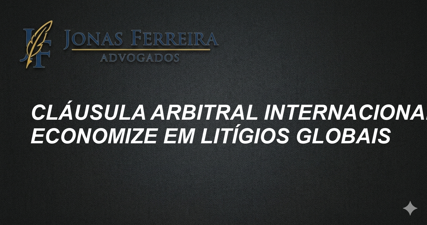 Cláusula Arbitral Internacional: Economize em Litígios Globais