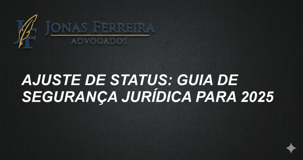Ajuste de Status: Guia de Segurança Jurídica para 2025