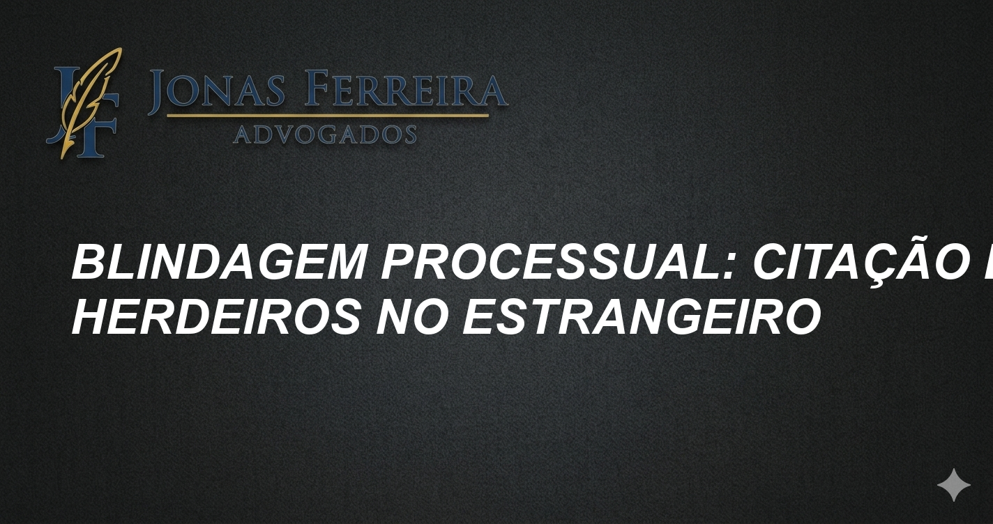 Blindagem Processual: Citação de Herdeiros no Estrangeiro