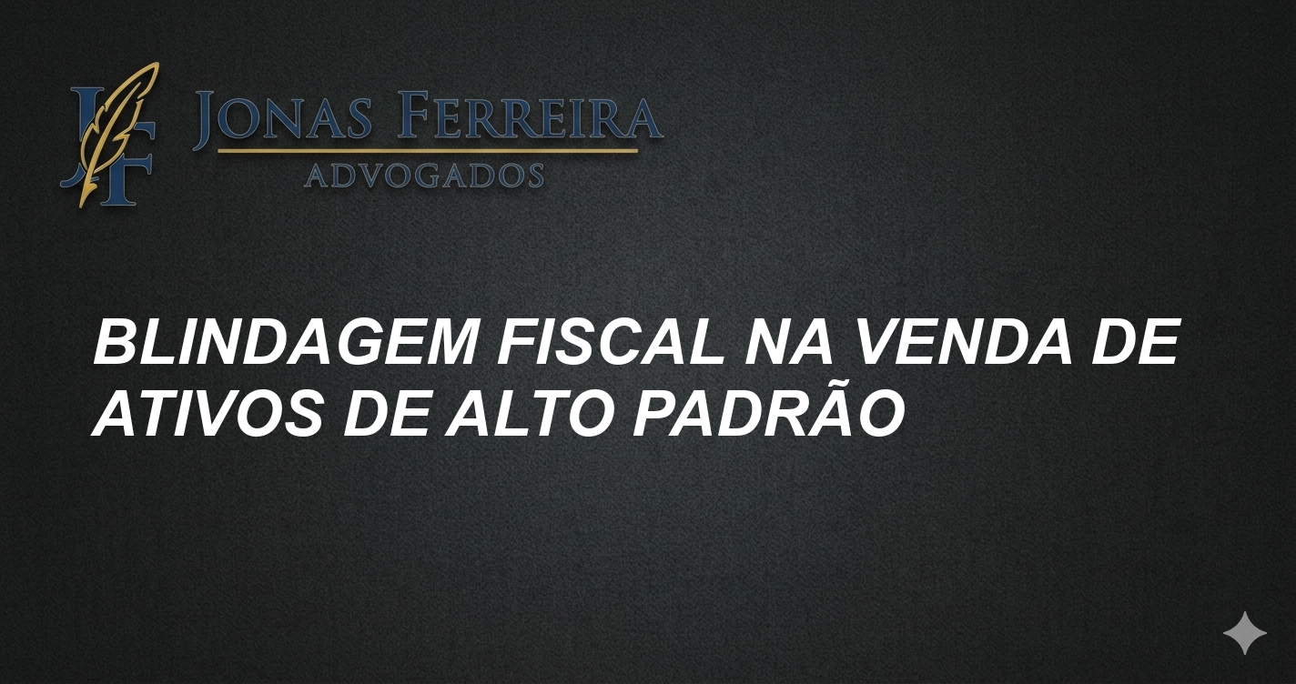 Blindagem Fiscal na Venda de Ativos de Alto Padrão