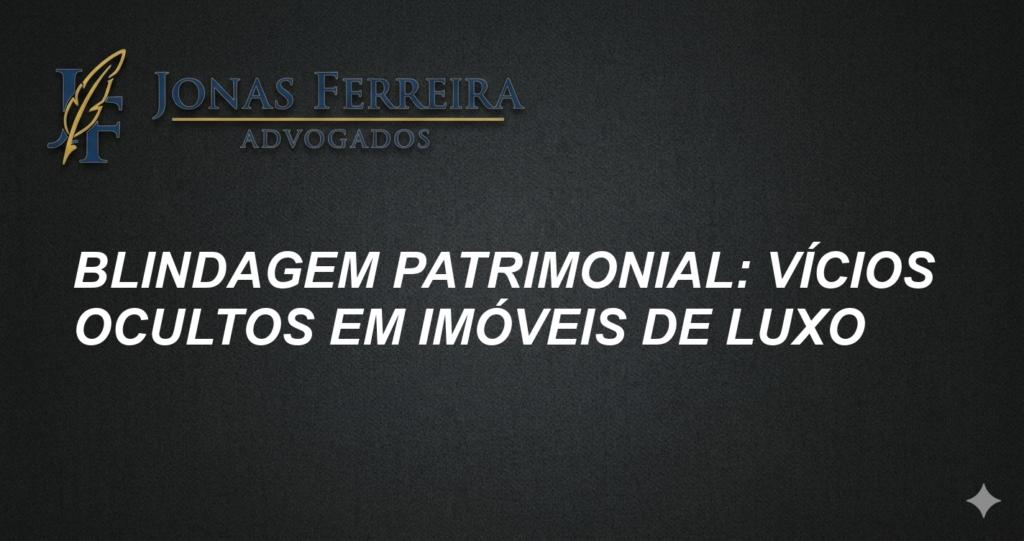 Blindagem Patrimonial: Vícios Ocultos em Imóveis de Luxo