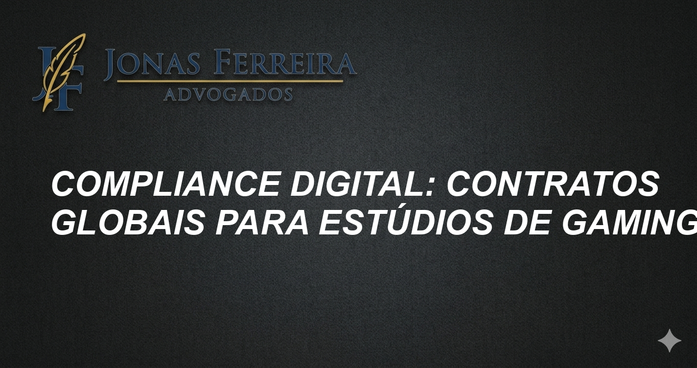 Compliance Digital: Contratos Globais para Estúdios de Gaming