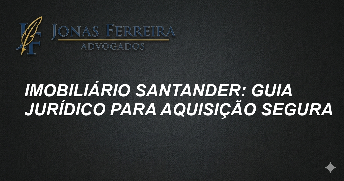 Imobiliário Santander: Guia Jurídico para Aquisição Segura