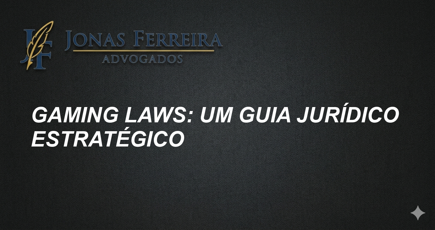 Gaming Laws: Um Guia Jurídico Estratégico
